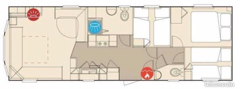 Mobil-Home Spatieux 8Pers - Brume Saint-Julien-en-Born Exterior photo